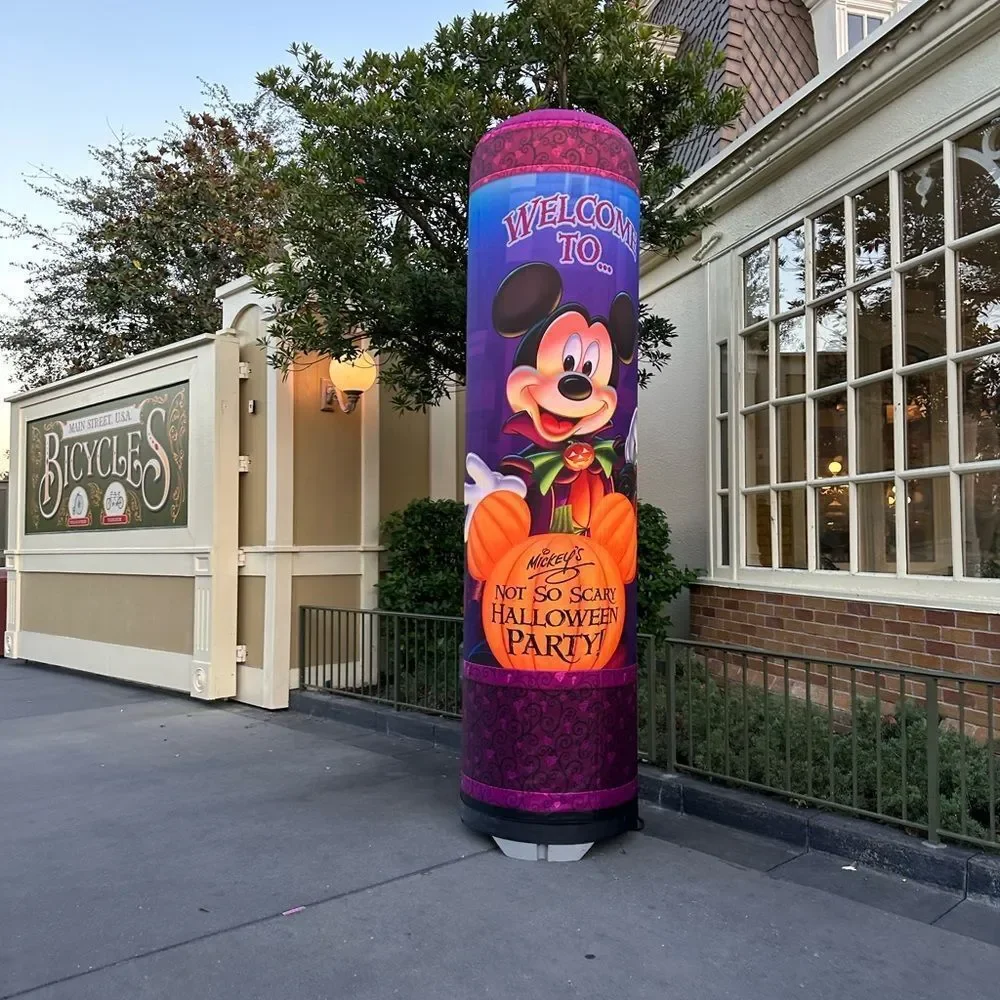 2024 Disney Parks Halloween Mickey Pumpkin Boo To You Hat New Tie-Dye Black
